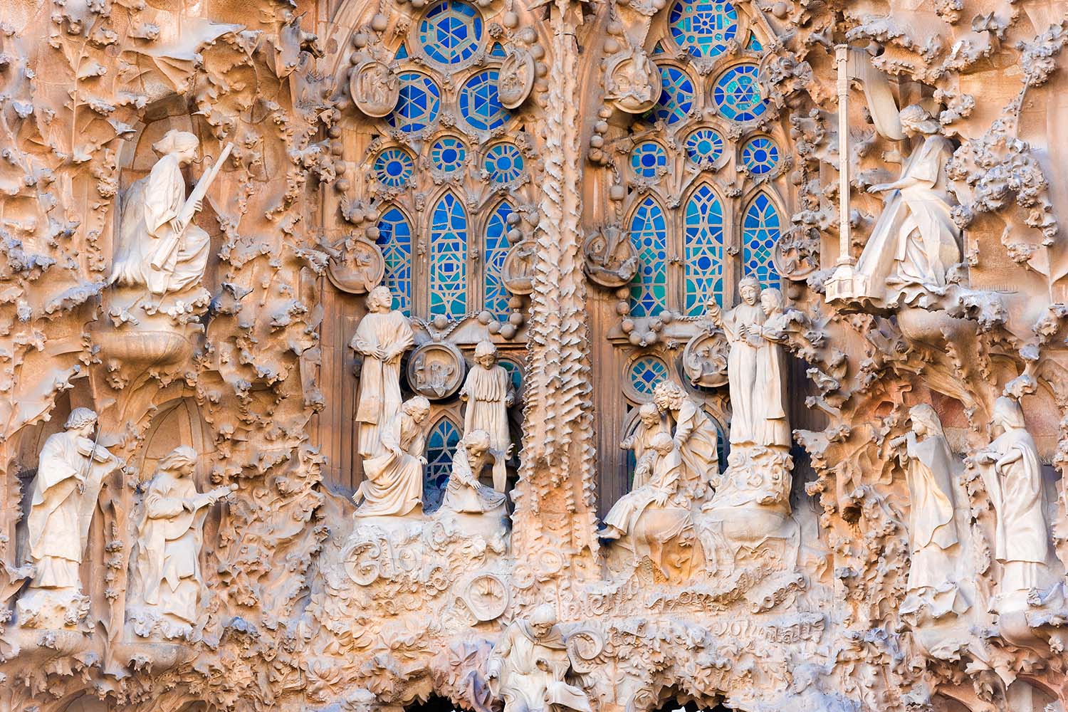 Η Sagrada Familia στη Βαρκελώνη, Ισπανία
