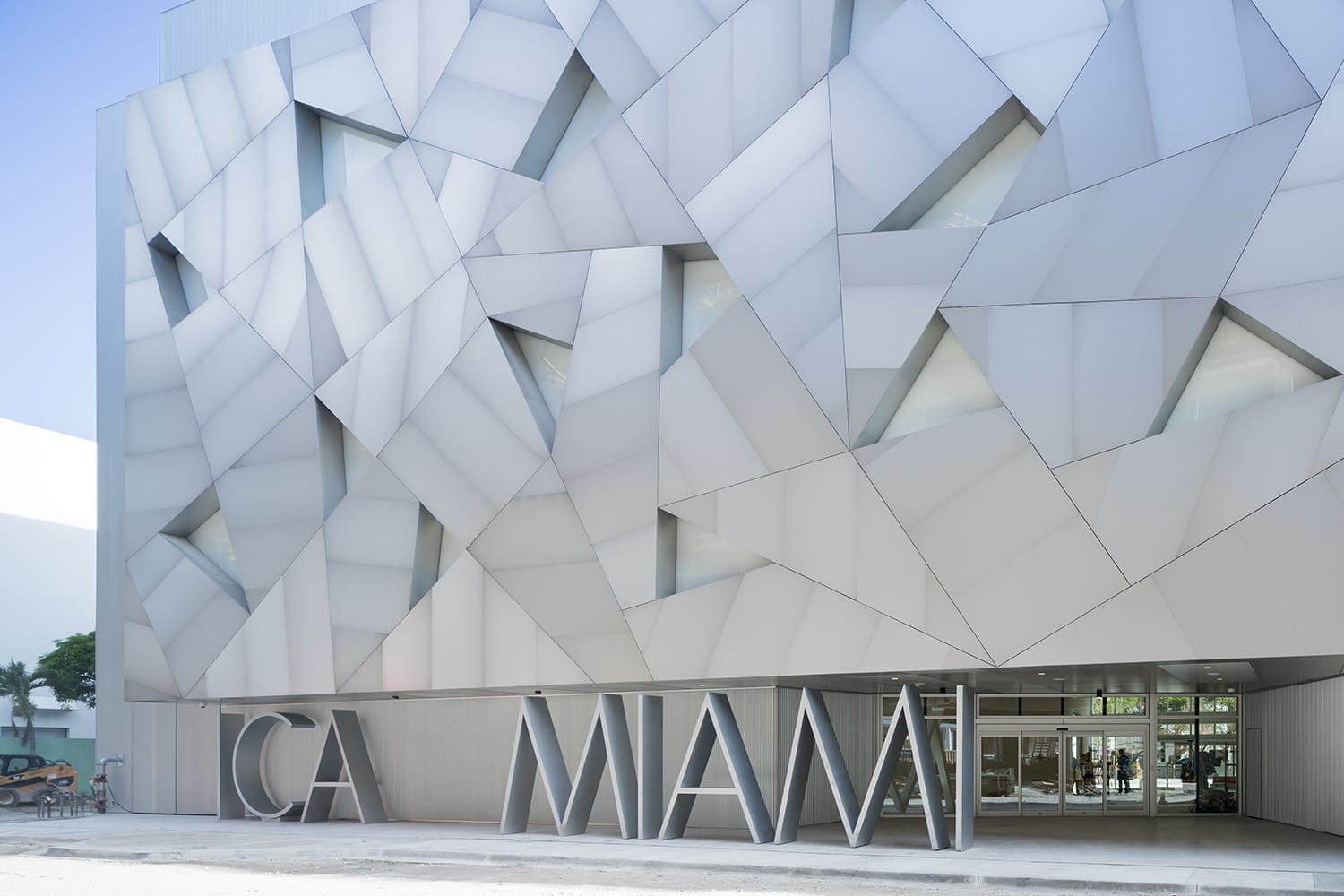 Exterior of the Institute of Contemporary Art, Miami.