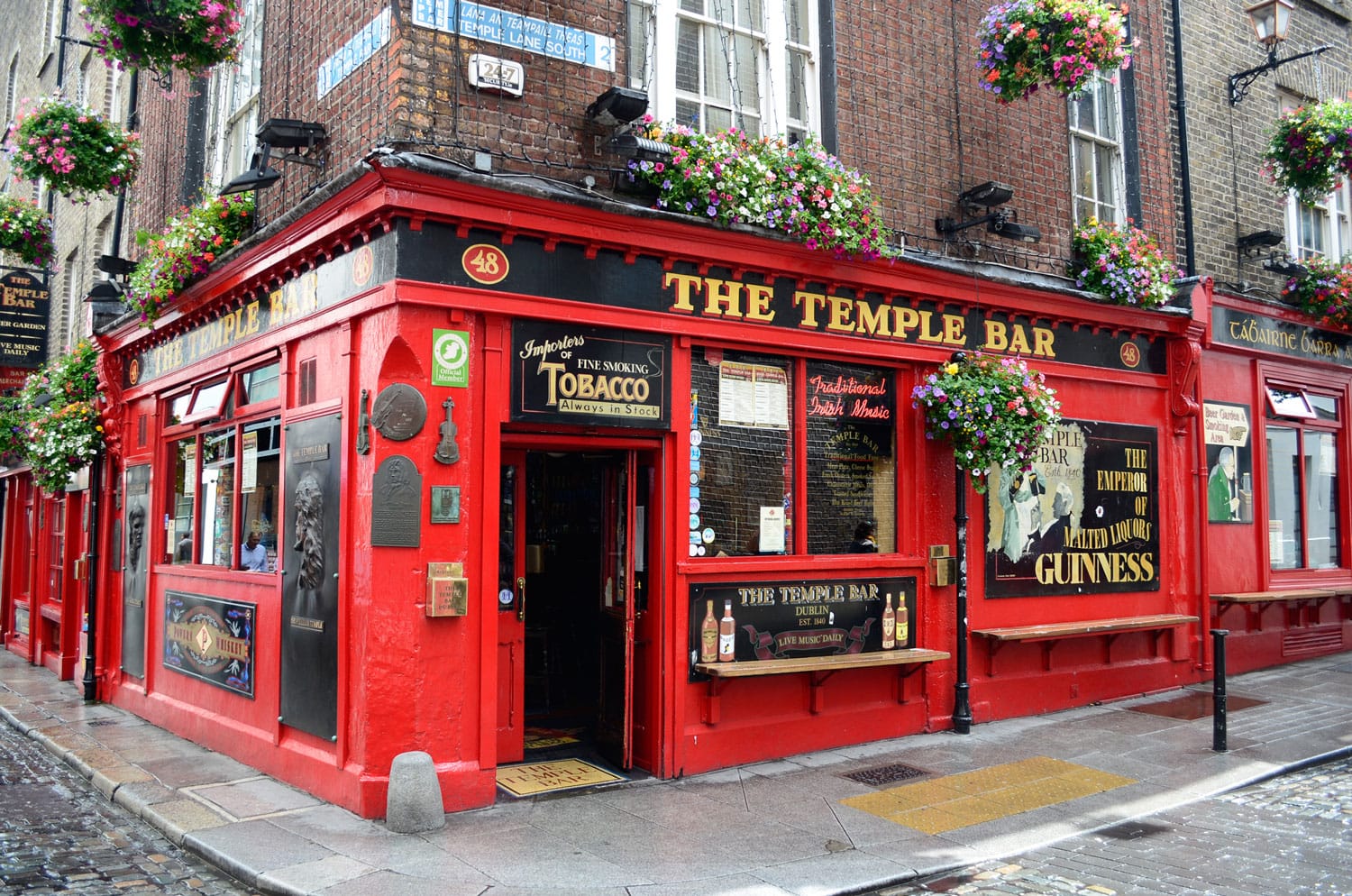 Διάσημη παμπ στην περιοχή Temple Bar στο Δουβλίνο, Ιρλανδία