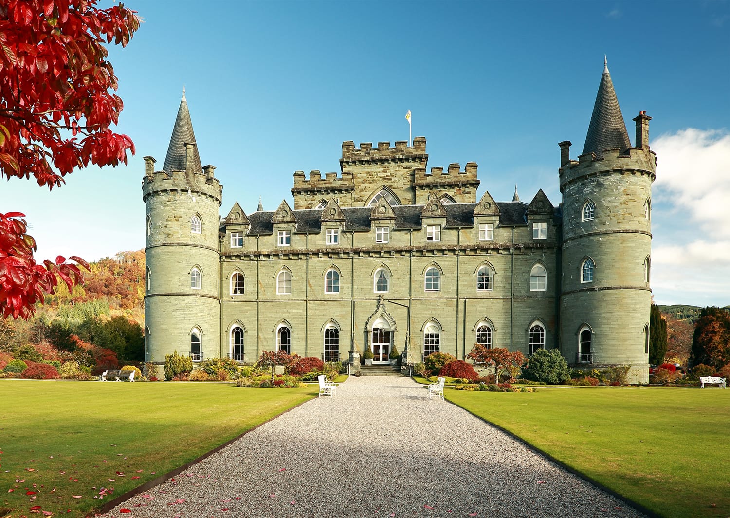 Κάστρο Inveraray στη Σκωτία