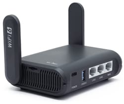 GL.iNet GL-AXT1800 (Slate AX) Wi-Fi σε μέγεθος τσέπης 6 Gigabit Travel Router