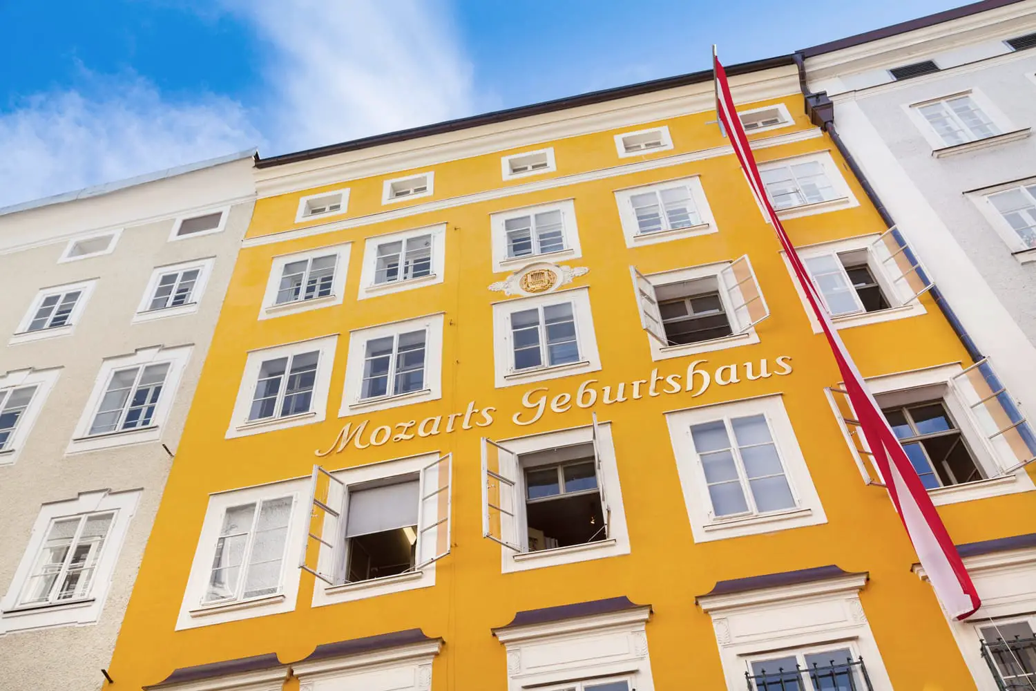 Τόπος γέννησης του Wolfgang Amadeus Mozart στο Σάλτσμπουργκ της Αυστρίας