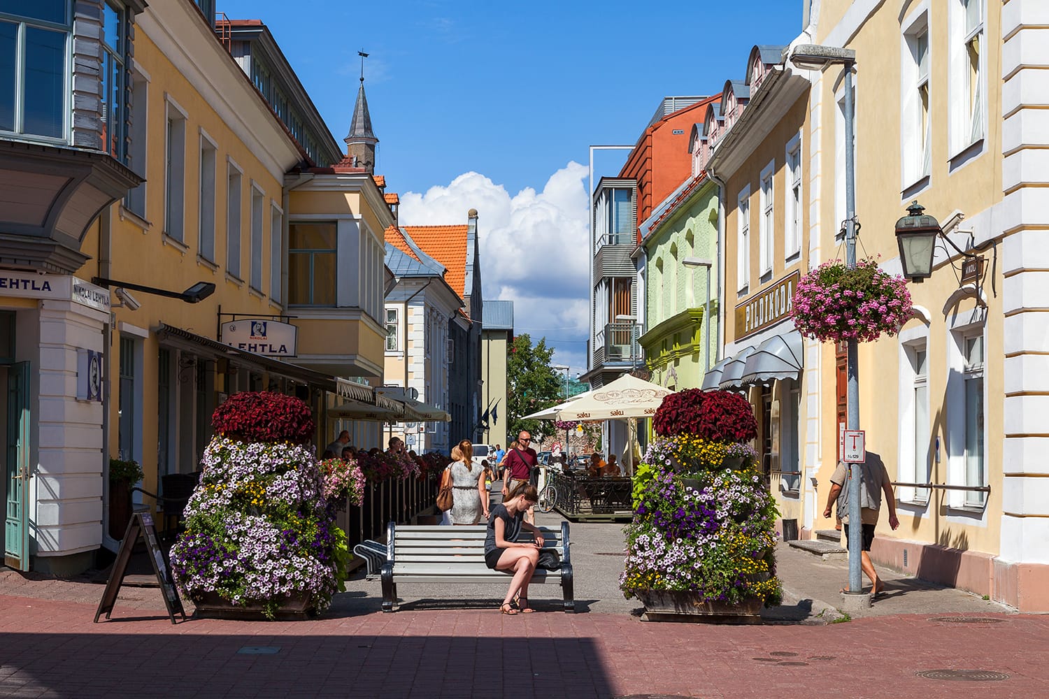Παλιά πόλη στο Parnu, Εσθονία