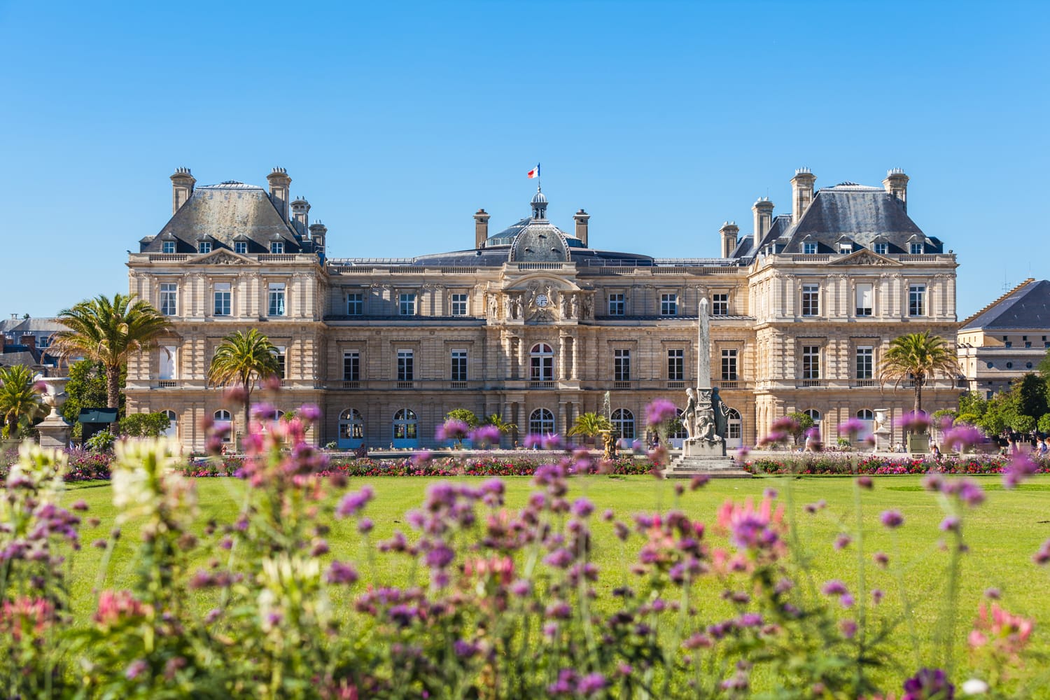 Παλάτι του Λουξεμβούργου στο Jardin du Luxembourg, Παρίσι, Γαλλία