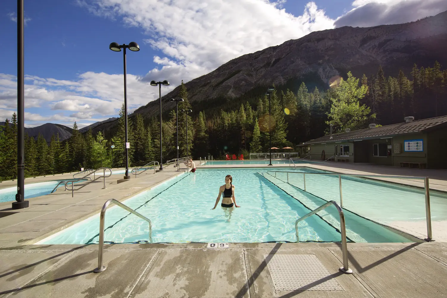 Miette Hot Springs στο Jasper, Καναδάς