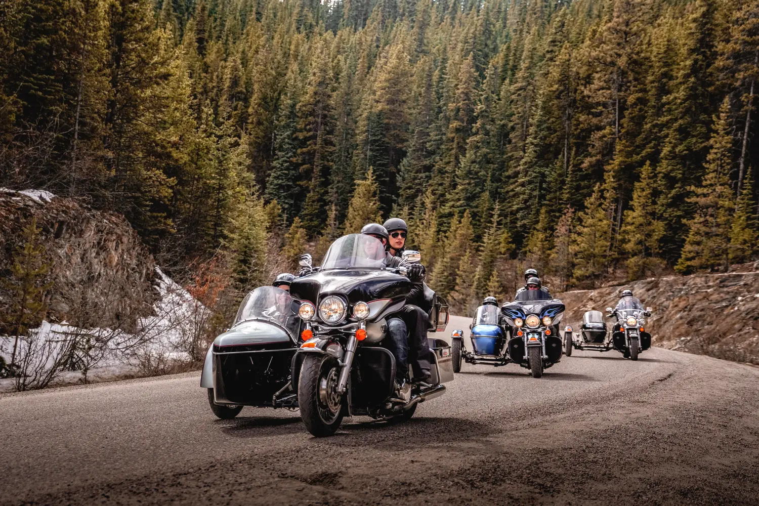 Περιήγηση με μοτοσικλέτα στο Jasper, Καναδάς