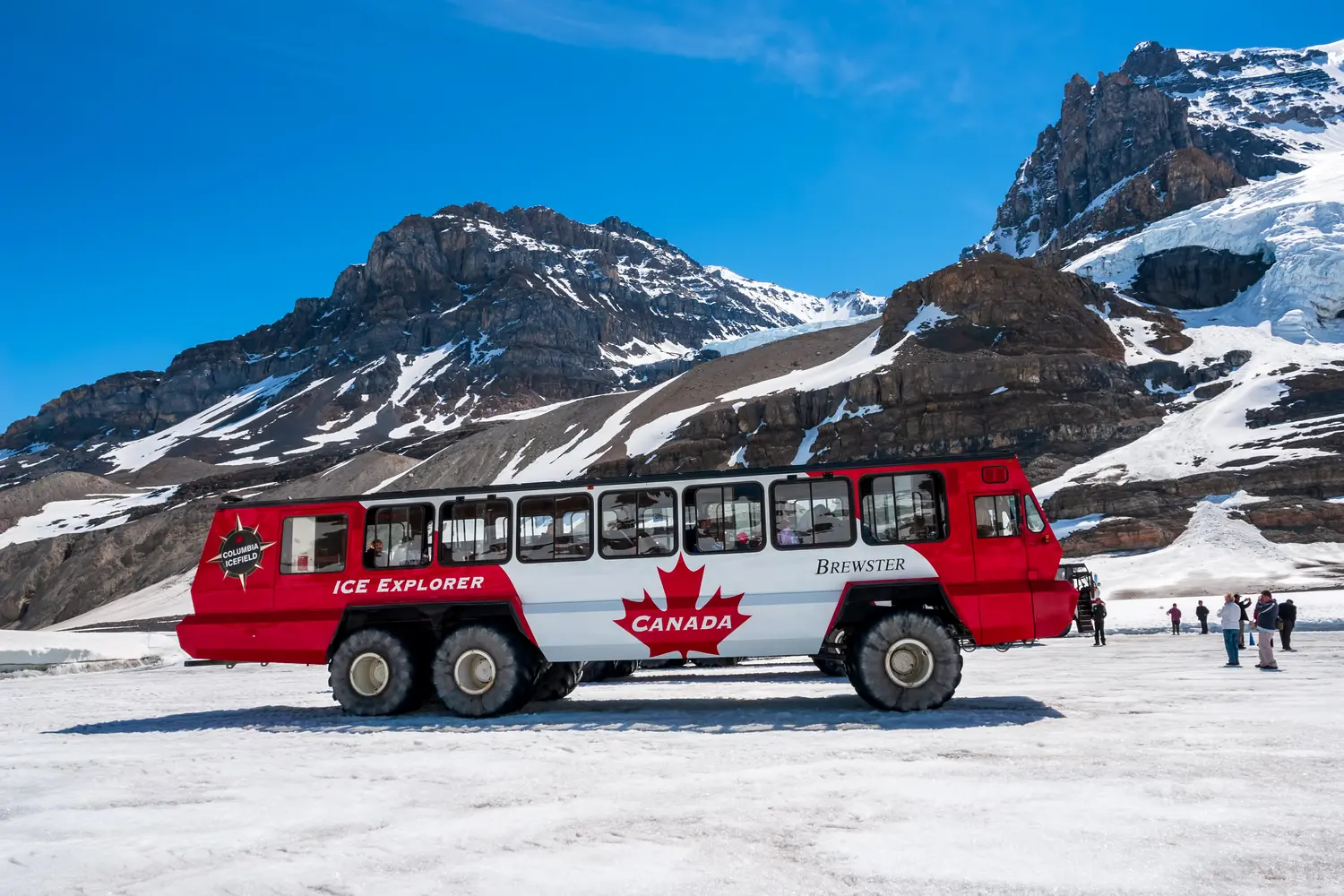 Ο Ice Explorer παίρνει τουρίστες στα παγοδρόμια της Κολούμπια - Δυτικός Καναδάς