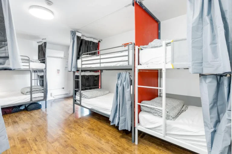 Dorm room at the Samesun Toronto Hostel